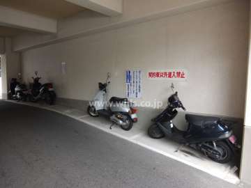 バイク置場