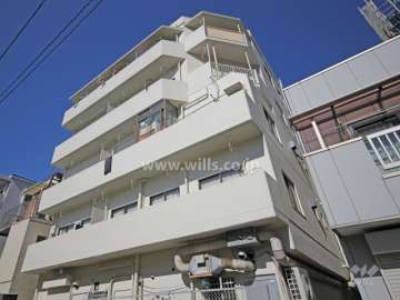 稗原マンション(南東側から)