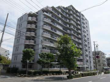 野村ステイツ六甲道の外観（北西側から）