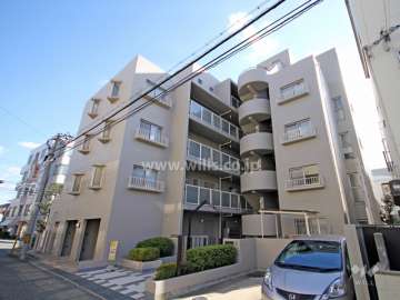 六甲シャトレ篠原の外観(北西側から)