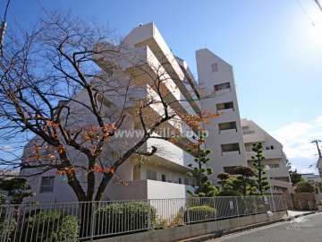 六甲ハイツ(高羽町5丁目)の外観(北西側から)
