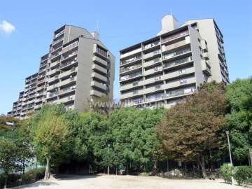左の棟がC棟