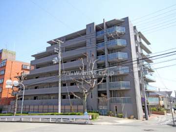 六甲高羽パークハウスの外観(北西側から)