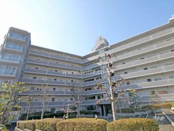 六甲桜丘ハイツの外観(北東側から)