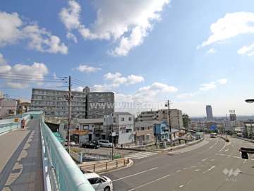 六甲桜丘ハイツの遠景(北西側から)