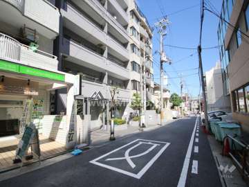 敷地南側の道路