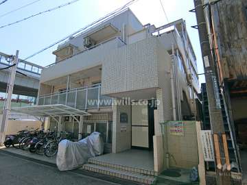 ダイドーメゾン魚崎の外観（北東側から）