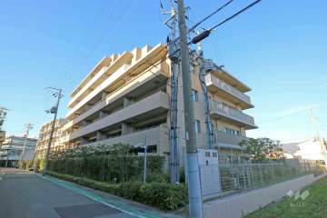 ジオ西宮北口樋ノ口町の外観（北東側から）