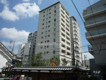 プラウド伊丹郷町マークスの外観（北西側から）