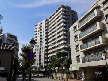 ブランズ宝塚梅野町の外観（北側から）