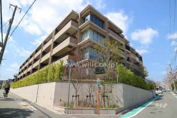 クレヴィア芦屋翠ヶ丘の外観（南東側から）