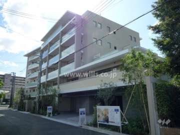 ブランズ芦屋川の外観（北東側から）