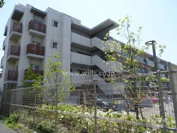 プレミスト北千里古江台の外観（北東側から）