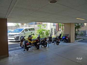 バイク置場