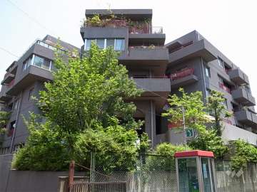 コーポラティブハウスデネブの外観(南西側から）