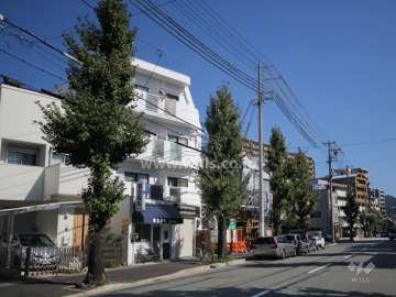六甲宮前マンションの遠景