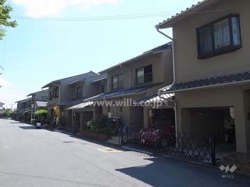 千里王子住宅　テラスハウスの外観（北西側から）