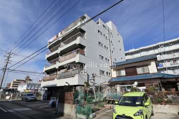 和佳名ハイツの外観（南東側から）