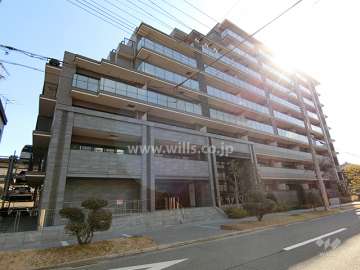 ロジュマン神戸住吉川の外観(北西側から)