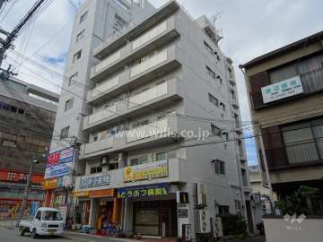 第2サン六甲道ハイツの外観（南東側から）