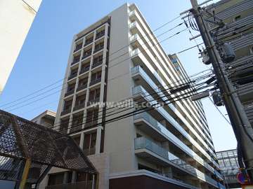 ワコーレ深江駅前ガーデンズの外観（北西側から）