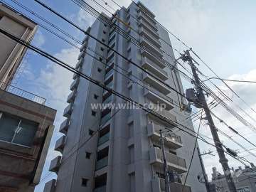 エルグレース御影中町の外観（北西側から）