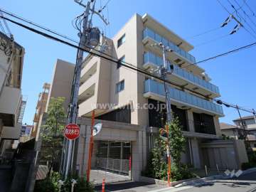 ブランズ芦屋浜町の外観（北東側から）