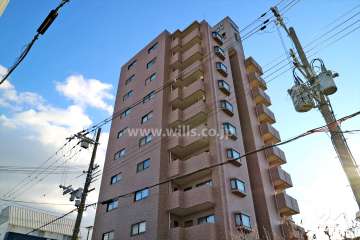 ダイヤパレスビエント淡路の外観（北側から）