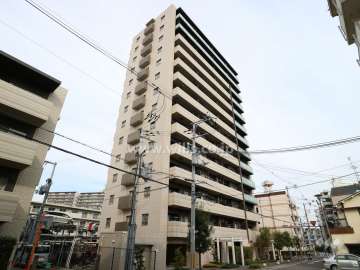 クラシアス上新庄の外観(南西側から)