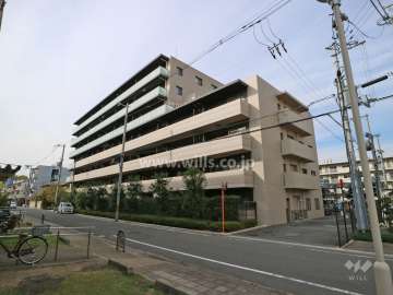 クラシアス上新庄WESTの外観(南東側から)