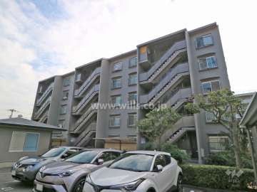 フローラ瑞光コーポB棟の外観(北西側から)