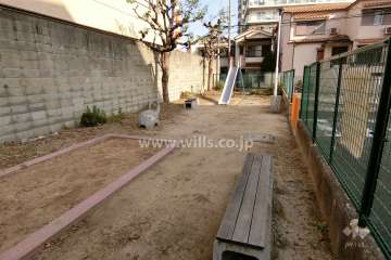 敷地に隣接する公園