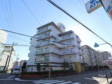 カーサ東淀川の外観(北東側から)