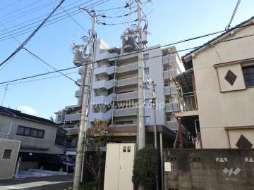 ネバーランド東淀川パークヴェルデの外観(北東側から)