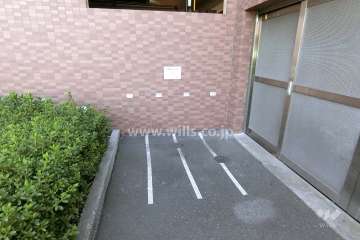 来客用の駐輪場