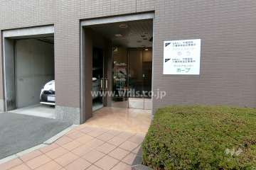 ケアセンターの入り口