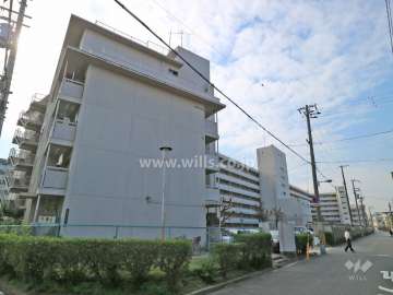 瑞光コーポの外観(北東側から)