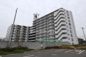 ローズコーポニュー江口2の外観(西側から)