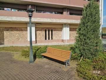 敷地内の各所に植栽スぺ—スが設けられています。