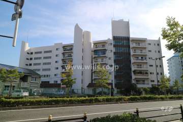 東淀川ホームプラザの外観（北西側から）