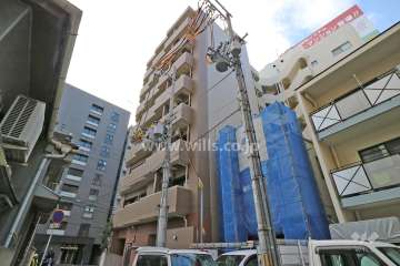 エスティライフ新大阪-の外観（北東側から）