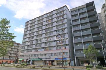 新大阪第一ダイヤモンドマンションの外観（北東側から）