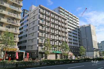 シャンボール第3新大阪-の外観（北側から）