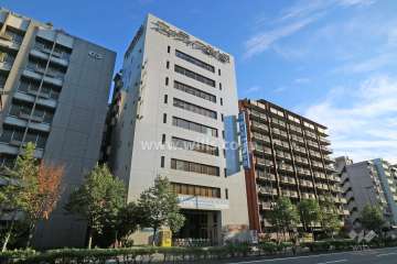 ネオライフ新大阪西棟の外観（北側から）