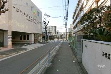 敷地南側の前面道路