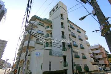 大建コーポ上新庄の外観（北東側から）