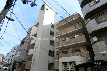 朝日プラザ上新庄Ⅱの外観（北西側から）