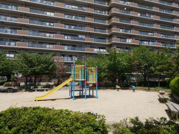 敷地に隣接する公園