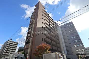 アドバンス新大阪3の外観（北西側から）