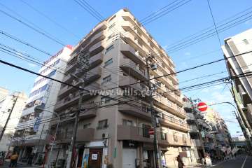 新大阪スターハイツの外観（南西側から）